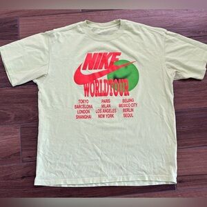 Nike Sportswear World Tour Oregon Rn56323 Tee T-shirt In  Liquid Lime Sz M